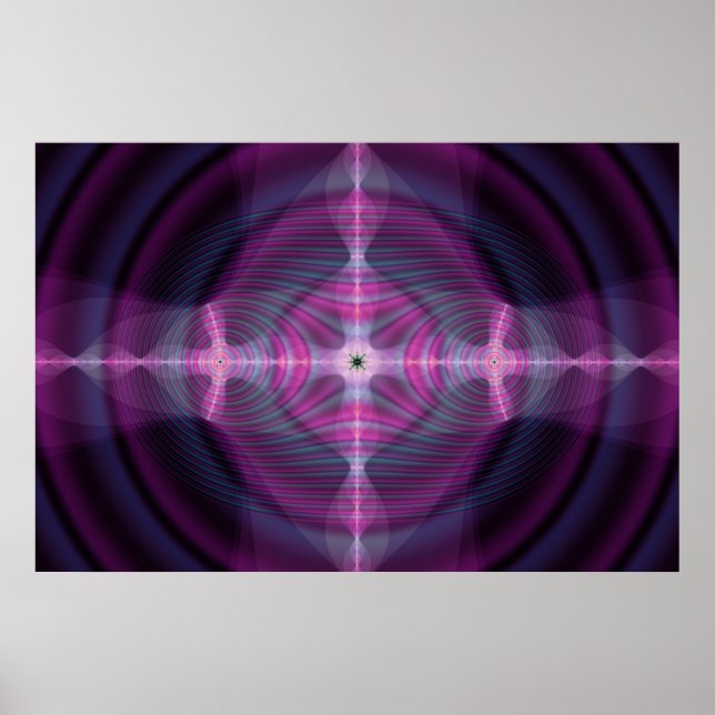 Ziegler Hochauflösendes Fraktal Poster 1st Series (Vorne)