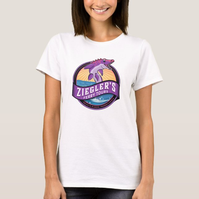 Ziegler's Ferry Tours Frauenhemd T-Shirt (Vorderseite)