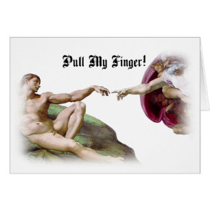 Zieh an meinem Finger - Michelangelo Schöpfung Für