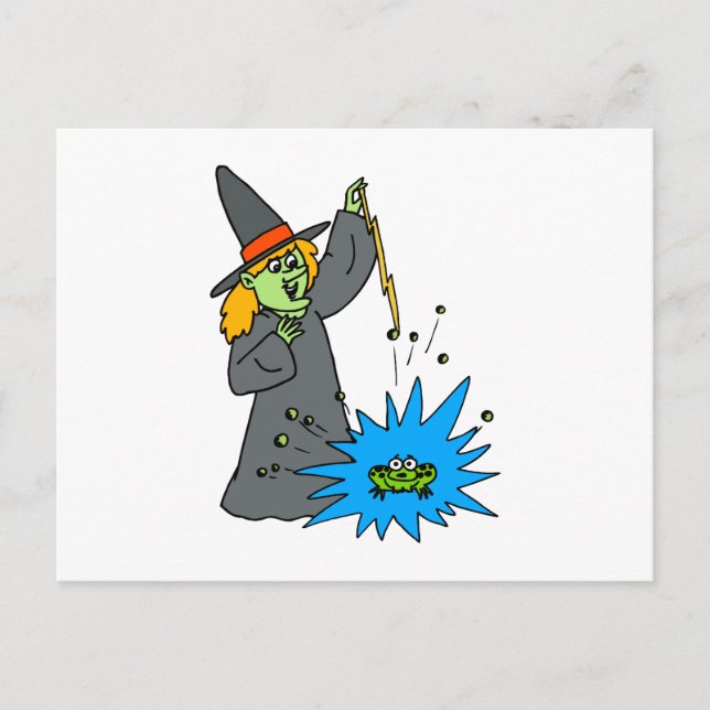 Zieh deinen Frosch! Postkarte (Vorderseite)