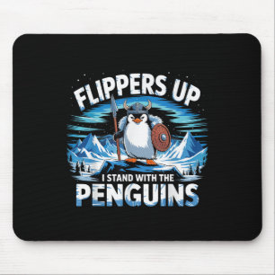 Zieh mich auf, mit den Pinguinen lustige Trump Mousepad