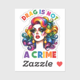 Ziehen ist kein Verbrechen Aufkleber