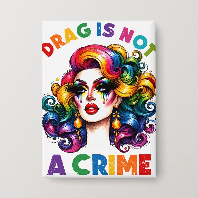 Ziehen ist kein Verbrechen Button (Vorderseite)