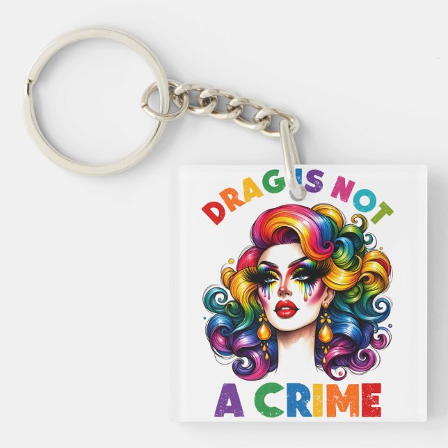 Ziehen ist kein Verbrechen Schlüsselanhänger (Vorderseite)