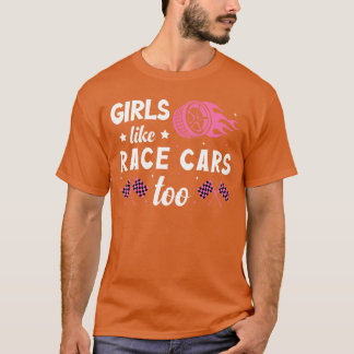 Ziehen Sie Racing Race Girl Girls wie Race s zu T-Shirt