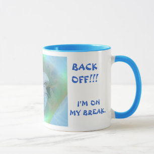 Ziehen Sie sich zurück! Tasse