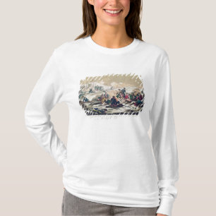 Ziehen Sie von Moskau zurück, graviert von J. T-Shirt