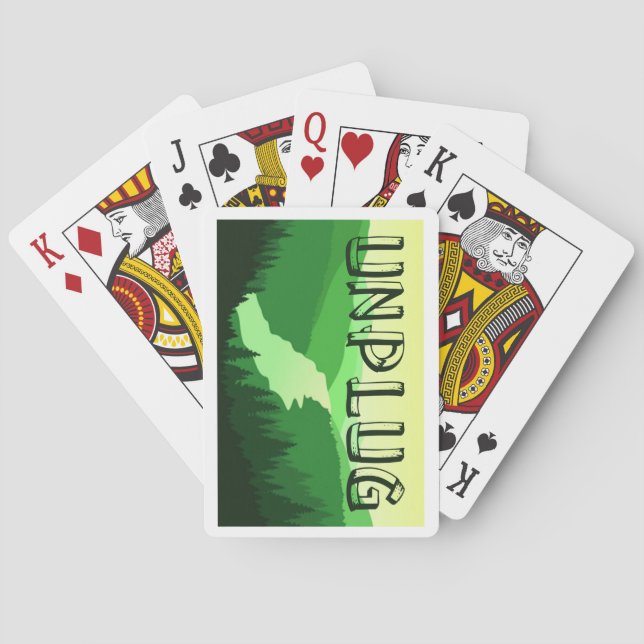 ziehen spielkarten (Rückseite)