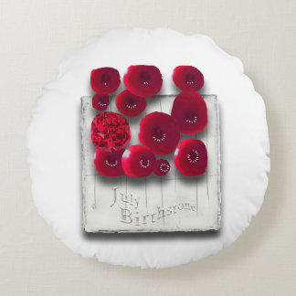 Ziel_4_Variationen auf dem Ruby Rundes Kissen