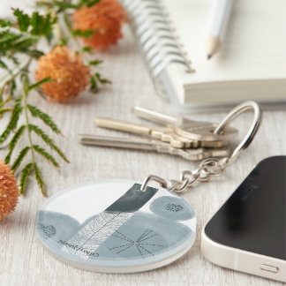 Ziel_9_Herbstblätter_2 Acryl Schlüsselanhänger