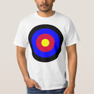Ziel-Bullseye-Hemd T-Shirt