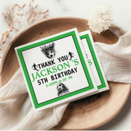 Ziel! Fußball 5. Geburtstagsparty Serviette