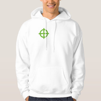 Ziel hier – Bullseye-Design Hoodie