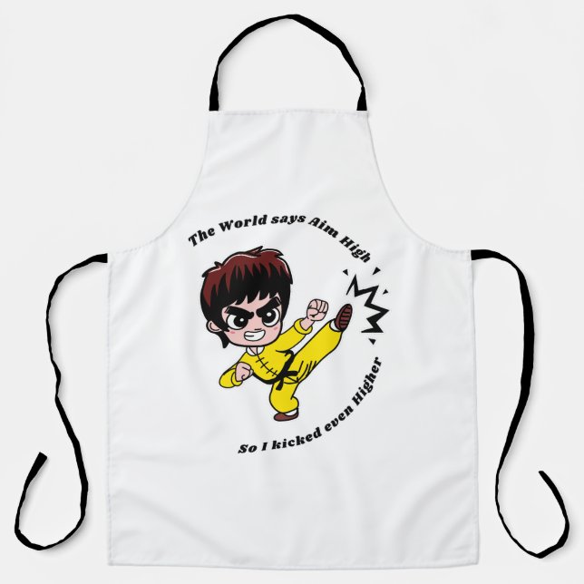 Ziel hoch Motivierend Schürze (Vorderseite)