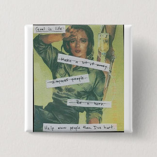 Ziel im Leben Button