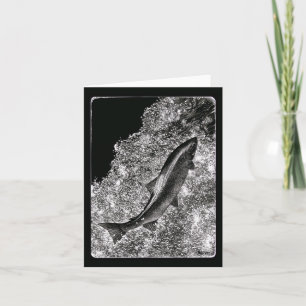 "Ziel" - Lachskarte verlassen Karte