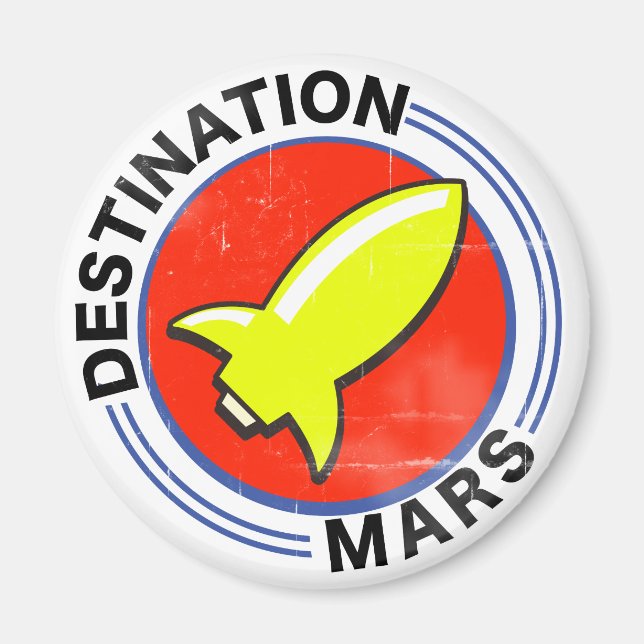 Ziel Mars Magnet (Vorne)