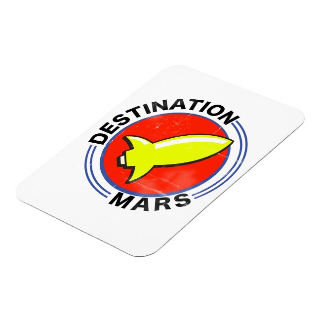 Ziel Mars Magnet (Linke Seite)