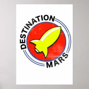Ziel Mars Poster