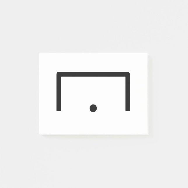 Ziel Post-it Klebezettel (Vorderseite)