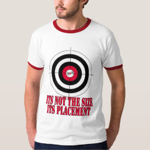 Ziel-Praxis-Gewehr-Schießen-Fähigkeits-Spaß-Shirt T-Shirt
