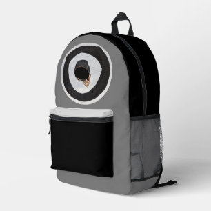 Ziel tränenüberströmt bedruckter rucksack