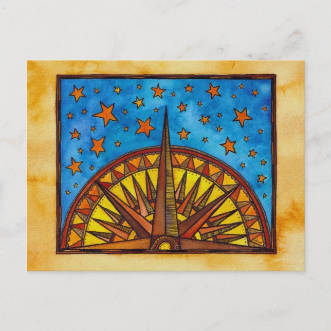 Ziel, Universum Postkarte (Vorderseite)