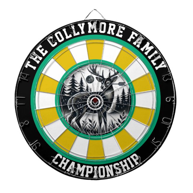 Zielart von Forest Deer Dartscheibe (vorne)