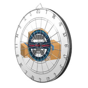 ZIELBOARD DARTSCHEIBE