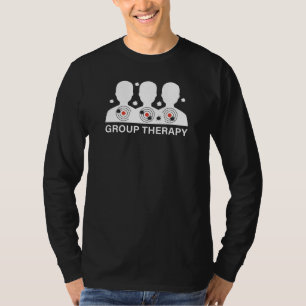 Zieldesign der Gruppentherapie für den SchießRange T-Shirt