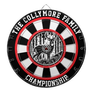 Zieldesign für den Hirschwald Dartscheibe