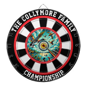 Zieldesign für kühne flatternde Enten Dartscheibe