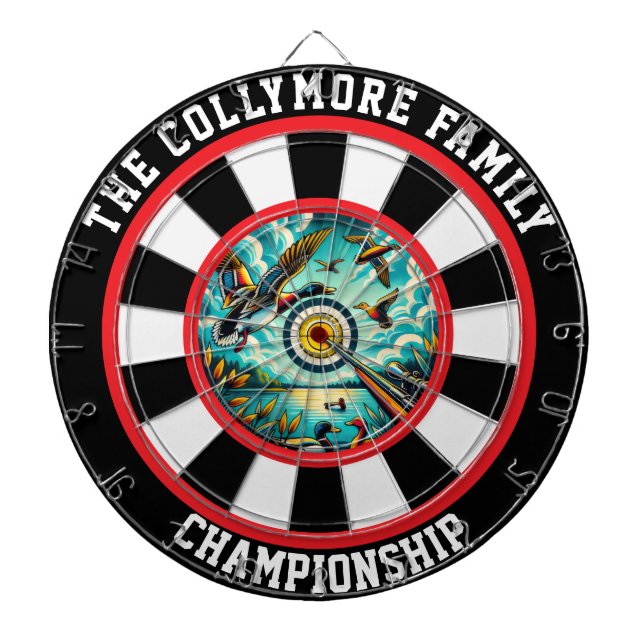 Zieldesign für kühne flatternde Enten Dartscheibe (vorne)