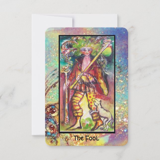 ZIELE DER VERLORENEN SCHATTEN / DER FOOL ANKÜNDIGUNG (Vorderseite)