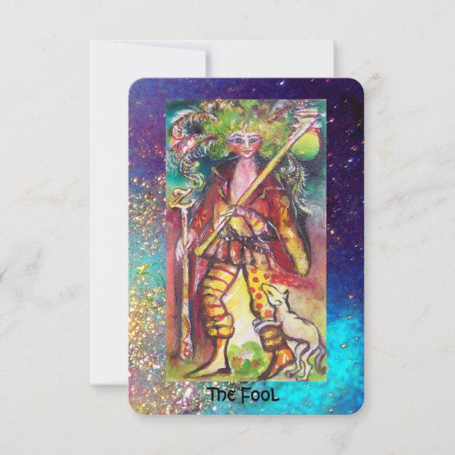 ZIELE DER VERLORENEN SCHATTEN / DER FOOL ANKÜNDIGUNG (Vorderseite)