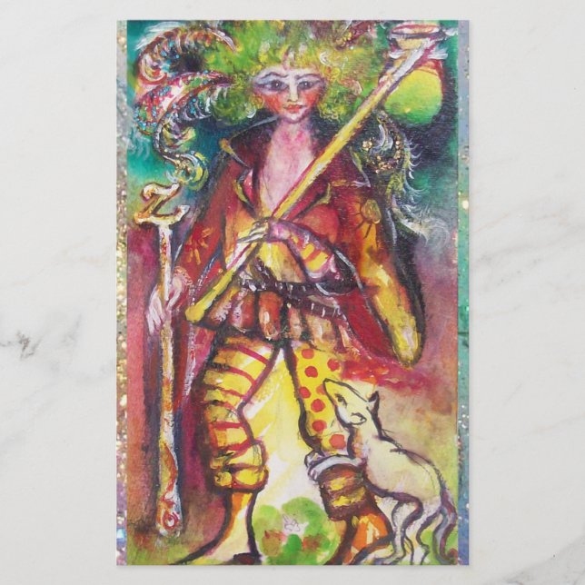 ZIELE DER VERLORENEN SCHATTEN/DER SCHULE BRIEFPAPIER (Vorderseite)