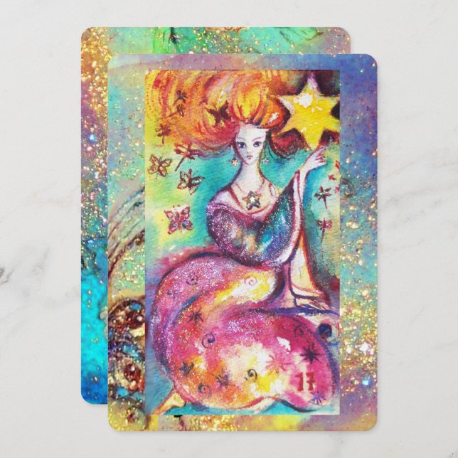 ZIELE DER VERLORENEN SCHATTEN / DER STERNE EINLADUNG (Vorne/Hinten)