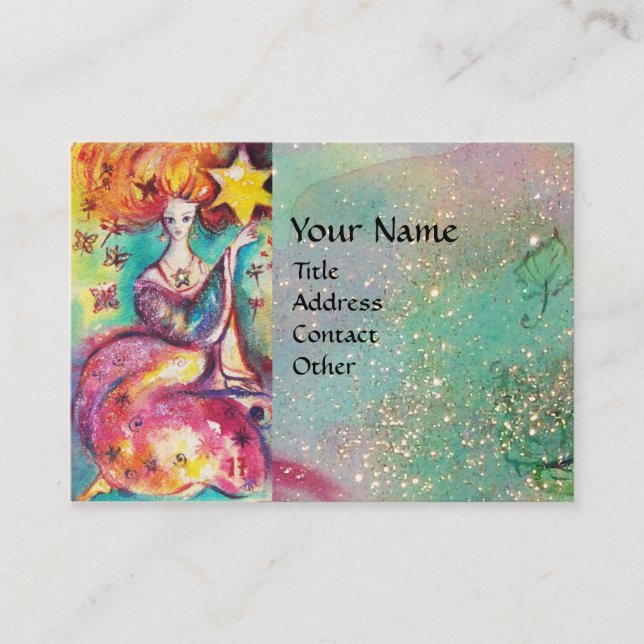 ZIELE DER VERLORENEN SCHATTEN / DER STERNE VISITENKARTE (Vorderseite)