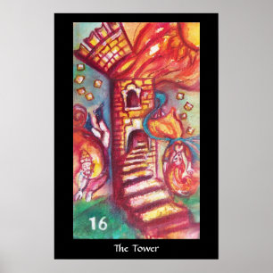 ZIELE DER VERLORENEN SCHATTEN DES Turms Poster