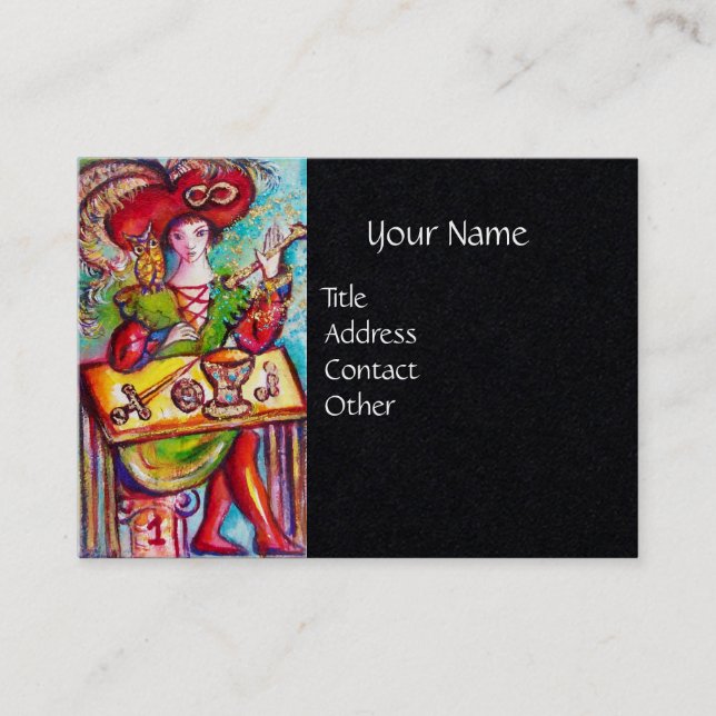 ZIELE DER VERLORENEN SCHATTEN, MAZIKANISCHES Schwa Visitenkarte (Vorderseite)