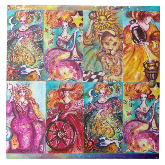 ZIELE DER VERLORENEN SCHATTEN /STAR,MOND,SONNE,EMP FLIESE (Vorderseite)