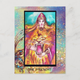 ZIELE DER VERLORENEN SCHATTEN /STRENGHT / FORTITUD POSTKARTE