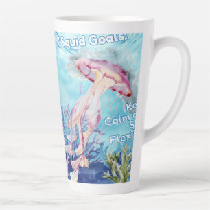 Ziele des Tintenfischs Milchtasse