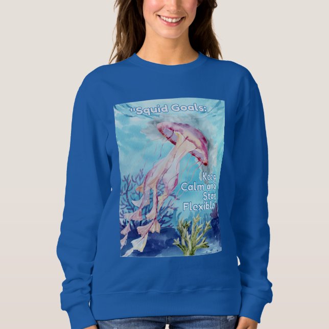 Ziele des Tintenfischs Sweatshirt (Vorderseite)