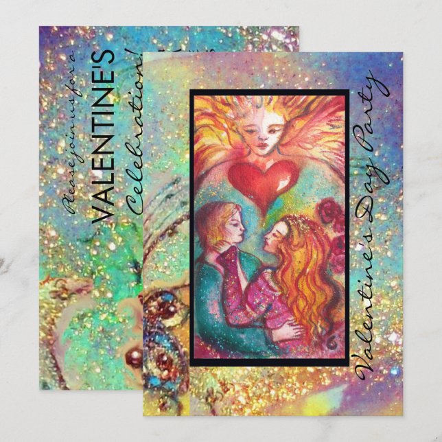 ZIELE, DIE SCHATTEN VERLOREN ZU HABEN, DEN Valenti Einladung (Vorne/Hinten)