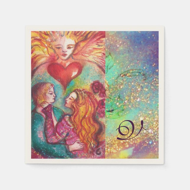 ZIELE, DIE SCHATTEN VERLOREN ZU HABEN, DEN Valenti Serviette (Vorderseite)