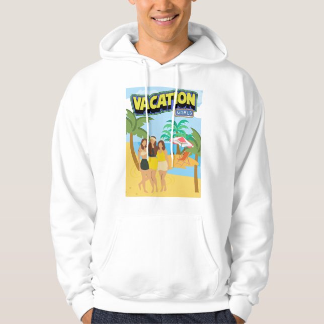 ZIELE FÜR DEN URLAUB HOODIE (Vorderseite)
