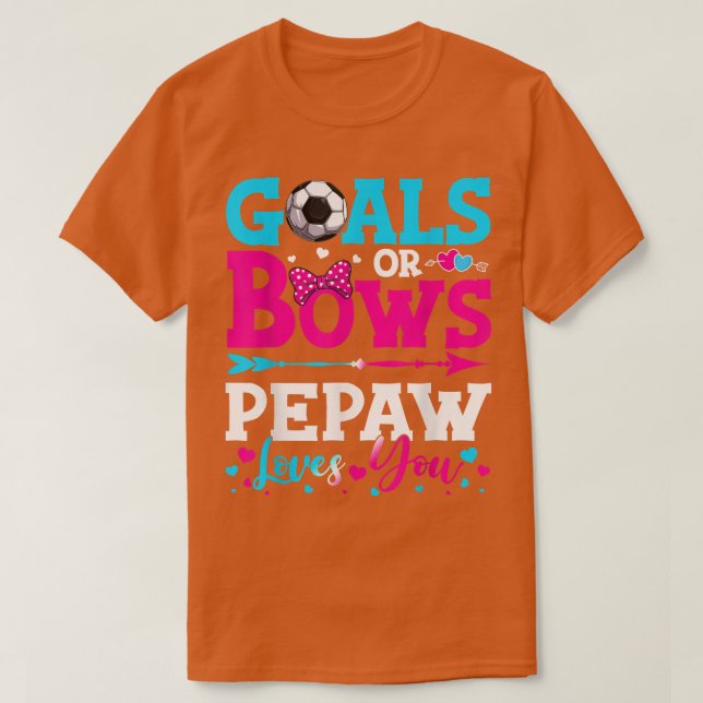 Ziele oder Bogen Funny Pepaw Lieben, die Sie Gesch T-Shirt (Design vorne)