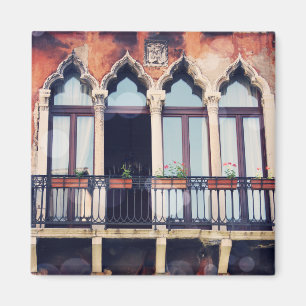 Ziele   Rustikaler venezianischer Bau Magnet