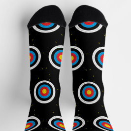 Ziele und Pfeile für Bogenschießen von Hintern Socken